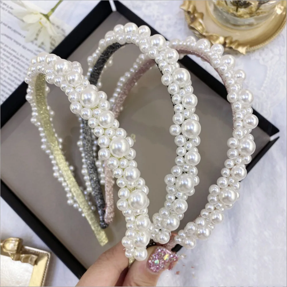 Fashion hair accessories women's pearl headband princess flower non-slip hairbands headband wild lovely girl hair band headwear
Fashion hair accessories women's pearl headband princess flower non-slip hairbands headband wild lovely girl hair band headwear