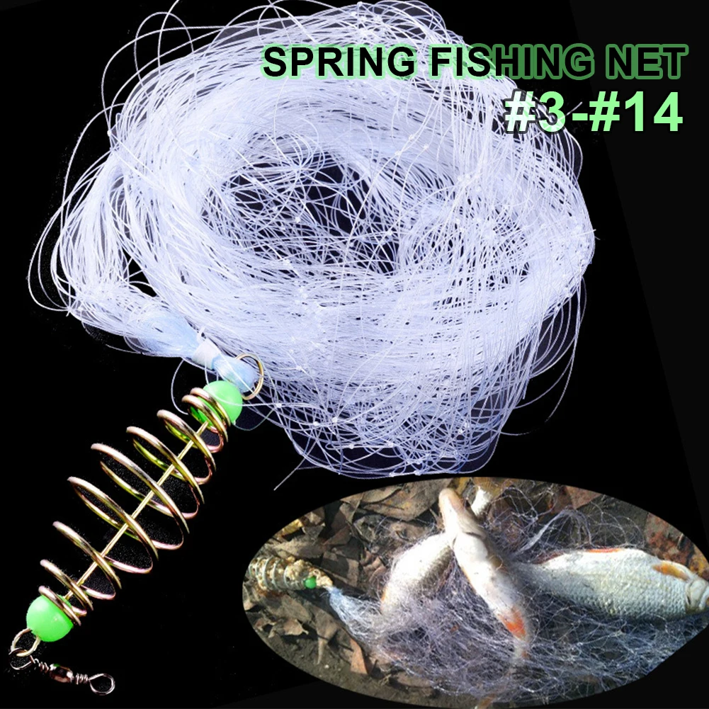 Multi Size Spring Shoal Fishing Net Trap with Night Luminous Bead Ball Bearing Ring Fishing Connector Fishing Tackle Shoal Traps
Multi Size Spring Shoal Fishing Net Trap with Night Luminous Bead Ball Bearing Ring Fishing Connector Fishing Tackle Shoal Traps