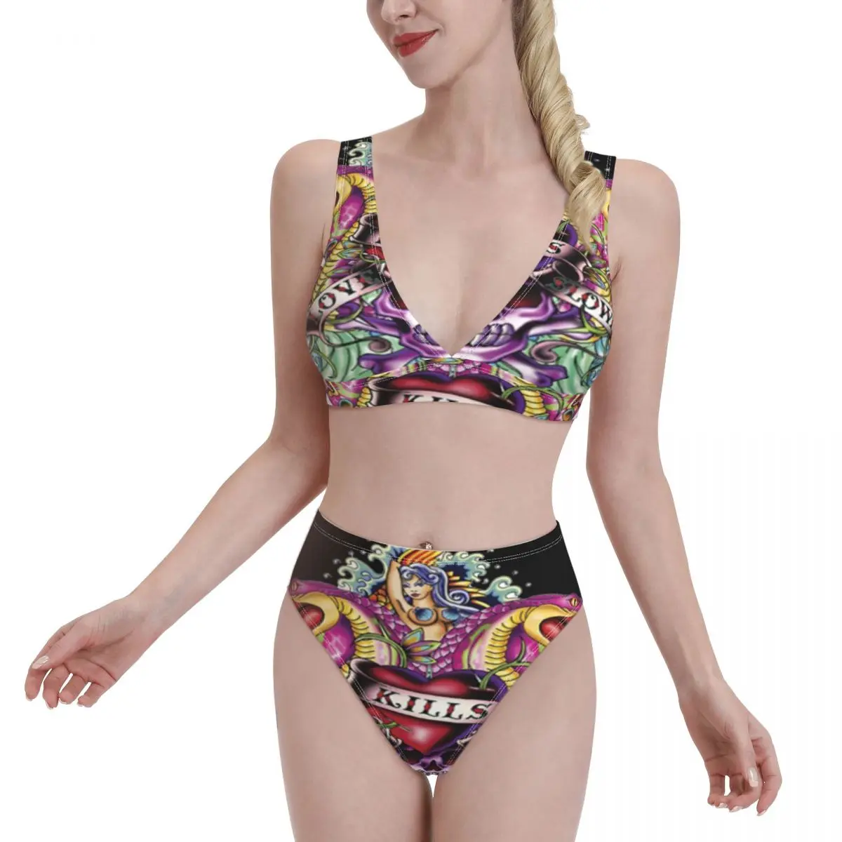 Bikini Ed Hardies Y2k Cyber sexy 2021 Women Swimsuit high Waist dress sets Early 2000s Women Beach wear
Bikini Ed Hardies Y2k Cyber sexy 2021 Women Swimsuit high Waist dress sets Early 2000s Women Beach wear