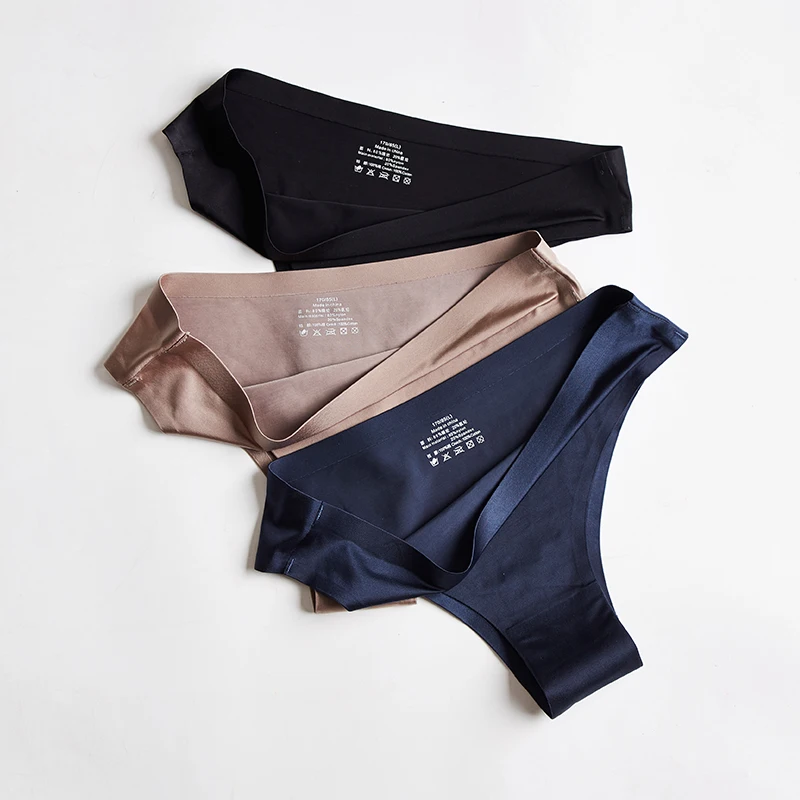 3 Pcs Panties Women Underwear Sexy Sports Seamless Female Lingerie T-back G-string Thong Woman Underwear Ice Silk New
3 Pcs Panties Women Underwear Sexy Sports Seamless Female Lingerie T-back G-string Thong Woman Underwear Ice Silk New