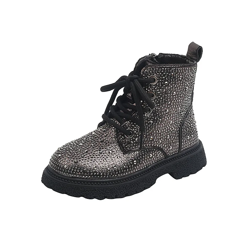 New Korean Style Martin Boots 2021 Autumn Student School Kids Boots Non-slip Girls Boots Shine Bead Design Kids Shoes for Girl
New Korean Style Martin Boots 2021 Autumn Student School Kids Boots Non-slip Girls Boots Shine Bead Design Kids Shoes for Girl