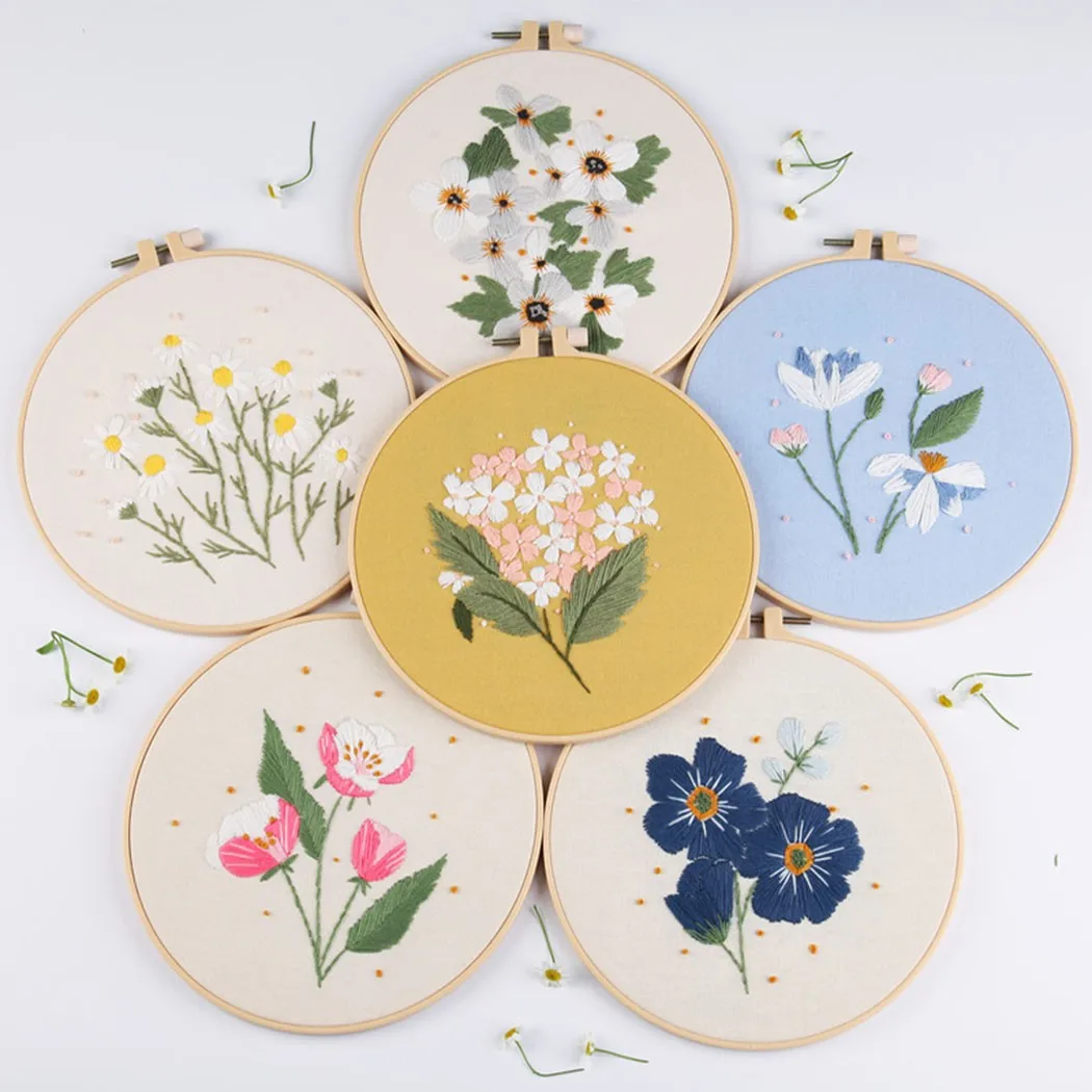 Embroidery Kit Cross Stitch European Flower Style DIY Needlework Beginners Handicraft Craft Sewing Kits Birthday Christmas Gifts
Embroidery Kit Cross Stitch European Flower Style DIY Needlework Beginners Handicraft Craft Sewing Kits Birthday Christmas Gifts