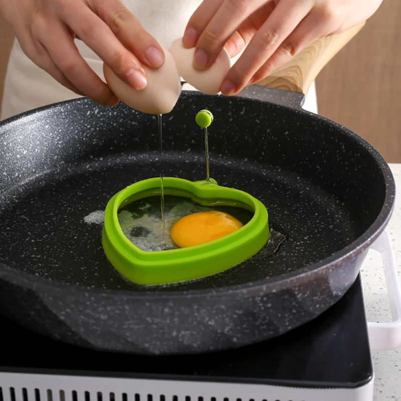 s Heart Shaped Silicone Omelette Pancake Mould Tool Poached Eggs Mould
s Heart Shaped Silicone Omelette Pancake Mould Tool Poached Eggs Mould