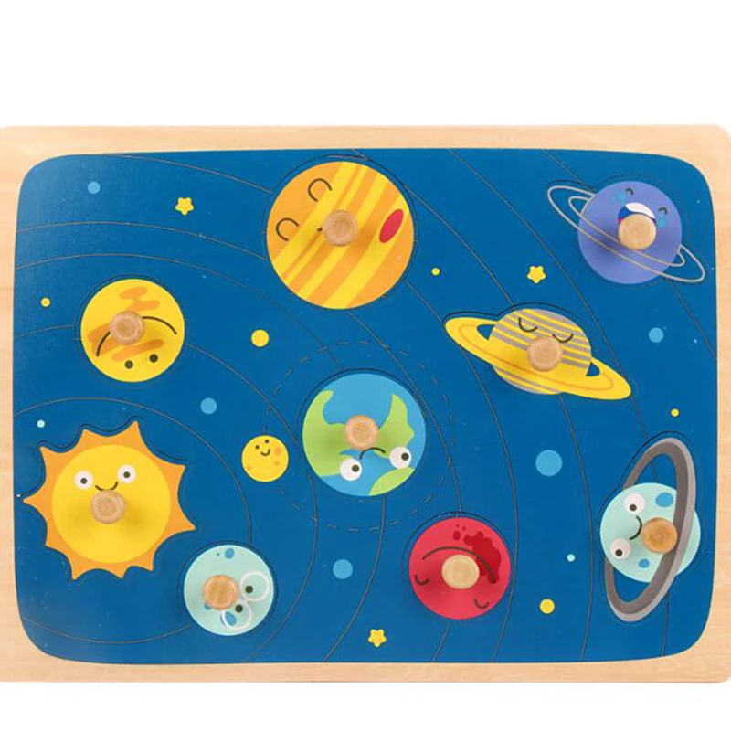 Wooden Jigsaw Puzzles Early Learning Educational Toys For Children Hand Grasp Tangram Alphabet Numbers Vehicles Planets Puzzles
Wooden Jigsaw Puzzles Early Learning Educational Toys For Children Hand Grasp Tangram Alphabet Numbers Vehicles Planets Puzzles