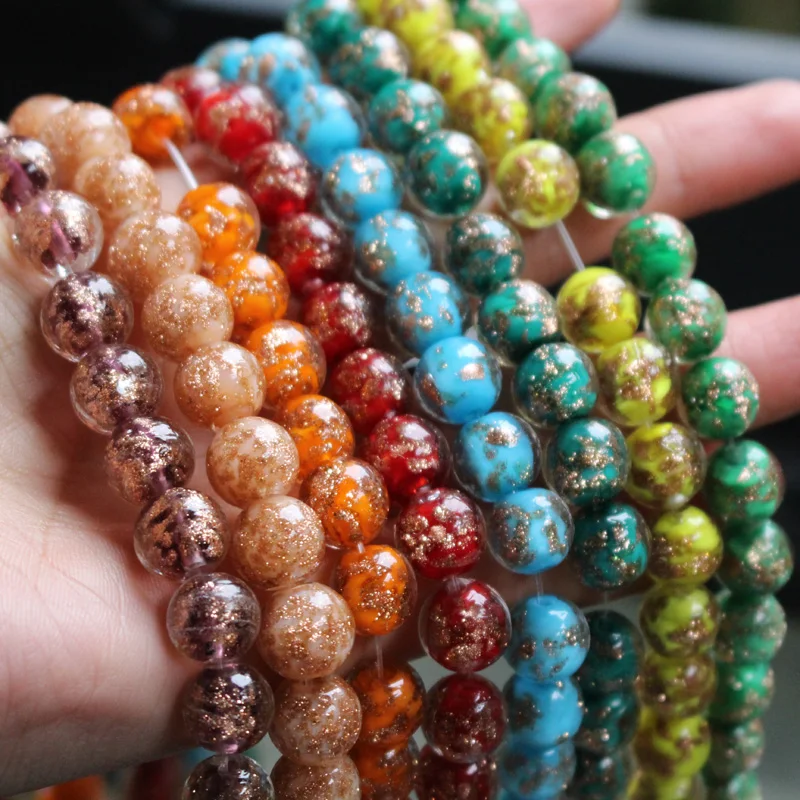 10pcs/lot 10mm Lampwork Glass Beads Glass Boutique beads Mix Color With Shinning Sand for earring necklace making
10pcs/lot 10mm Lampwork Glass Beads Glass Boutique beads Mix Color With Shinning Sand for earring necklace making