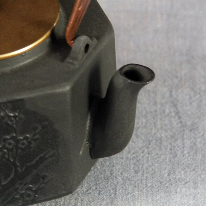 1200ml Japanese style Octagon plants handmade cast iron teapot tea pot household Health tea Kettle
1200ml Japanese style Octagon plants handmade cast iron teapot tea pot household Health tea Kettle