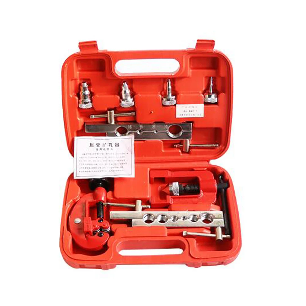 3-19 мм трубчатый резак, набор инструментов для развальцовки, ручной расширитель труб, метрические/дюймовые расширительные мундштуки, устрой...
3-19 мм трубчатый резак, набор инструментов для развальцовки, ручной расширитель труб, метрические/дюймовые расширительные мундштуки, устрой...