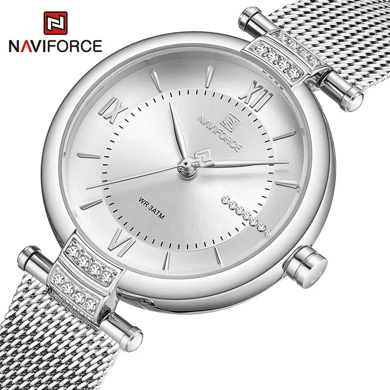 NAVIFORCE модные золотые женские часы, роскошные Простые Женские кварцевые наручные часы, элегантный подарок для девушки, женские часы с брасле...
NAVIFORCE модные золотые женские часы, роскошные Простые Женские кварцевые наручные часы, элегантный подарок для девушки, женские часы с брасле...