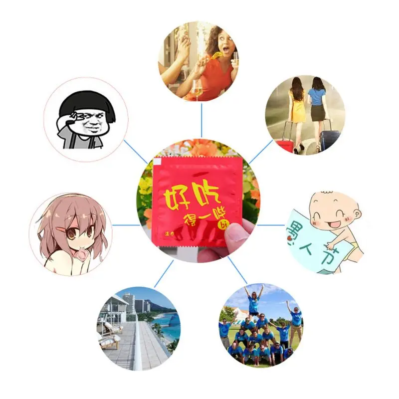 1 Bag Funny Chinese Words Printed Creative Tricky Joke Condom Shape Wet Wipes Towel Potable Individually Wrapped Adult Gift
1 Bag Funny Chinese Words Printed Creative Tricky Joke Condom Shape Wet Wipes Towel Potable Individually Wrapped Adult Gift