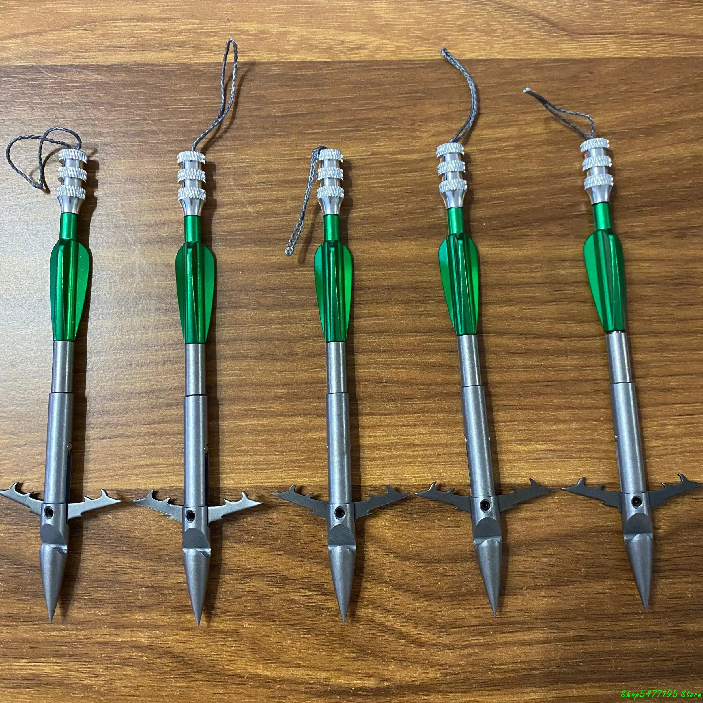 New 5pcs Powerful Stainless Steel Broadheads Arrowhead Catapult Darts Hunting Shooting Fishing Slingshot Arrows Stable In Water
New 5pcs Powerful Stainless Steel Broadheads Arrowhead Catapult Darts Hunting Shooting Fishing Slingshot Arrows Stable In Water