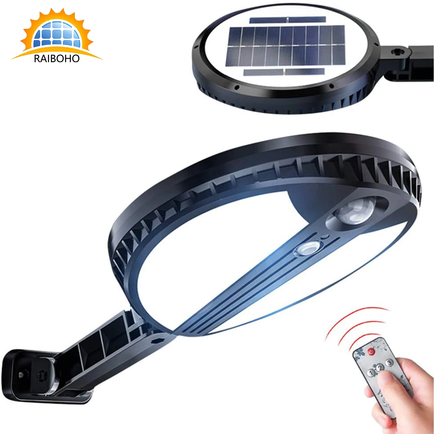 Solar Lights Outdoor with Remote Wall Mounted 70 LED Solar Powered Motion Sensor Light with 3 Modes for Garden Backyard Deck
Solar Lights Outdoor with Remote Wall Mounted 70 LED Solar Powered Motion Sensor Light with 3 Modes for Garden Backyard Deck