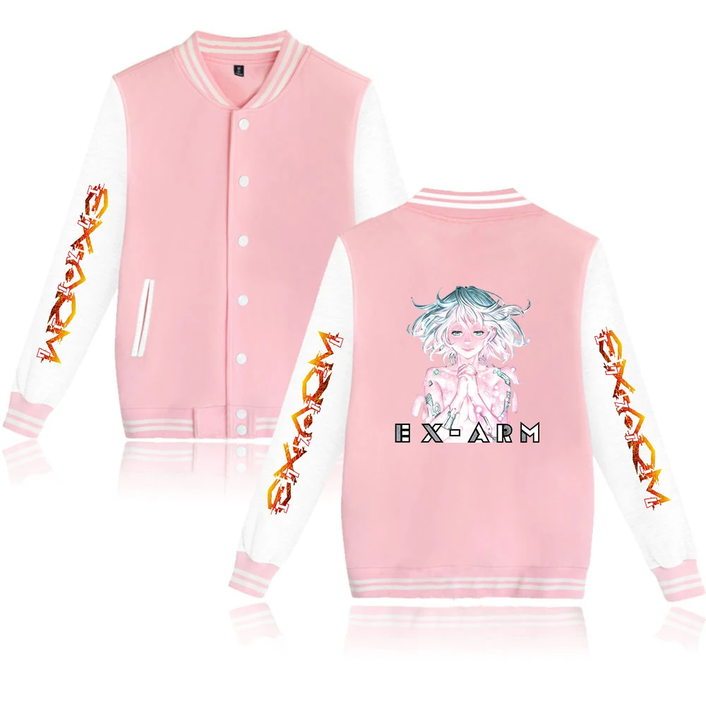 2020 New Anime EX-ARM Japanese Cartoon HiRock Alma 2D Print Baseball Sweatshirt Casual Baseball Jacket Men/Women Streetwear Coat
2020 New Anime EX-ARM Japanese Cartoon HiRock Alma 2D Print Baseball Sweatshirt Casual Baseball Jacket Men/Women Streetwear Coat