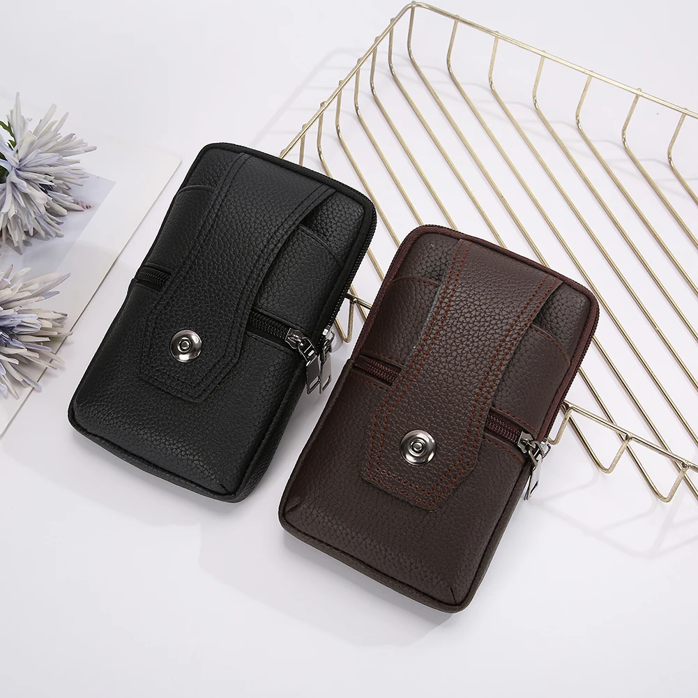 2021 New Vintage Men Waist Small Wallet Casual Male Phone Bags Solid Color Coin Purse Men Leather Coin Phone Bag
2021 New Vintage Men Waist Small Wallet Casual Male Phone Bags Solid Color Coin Purse Men Leather Coin Phone Bag
