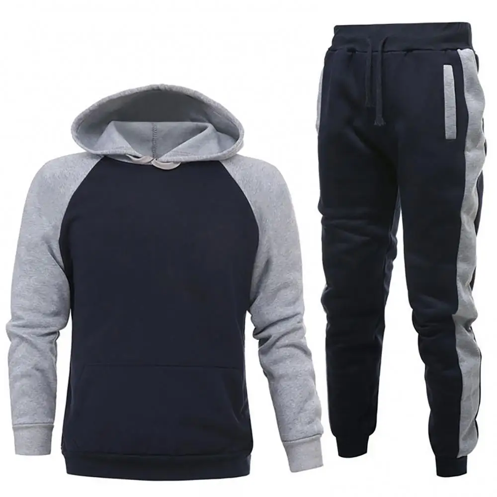 Men Brand Hoodie Suit Sweatshirt Fall Winter 2021 New Men's Patchwork Hoodie set Fleece Sportswear Men's Warm Hooded Sportswear
Men Brand Hoodie Suit Sweatshirt Fall Winter 2021 New Men's Patchwork Hoodie set Fleece Sportswear Men's Warm Hooded Sportswear