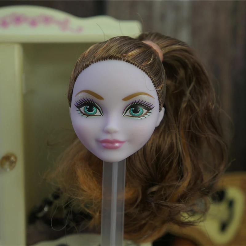 Пластиковая голова школьной куклы Голова монстра школьная смена макияжа детская