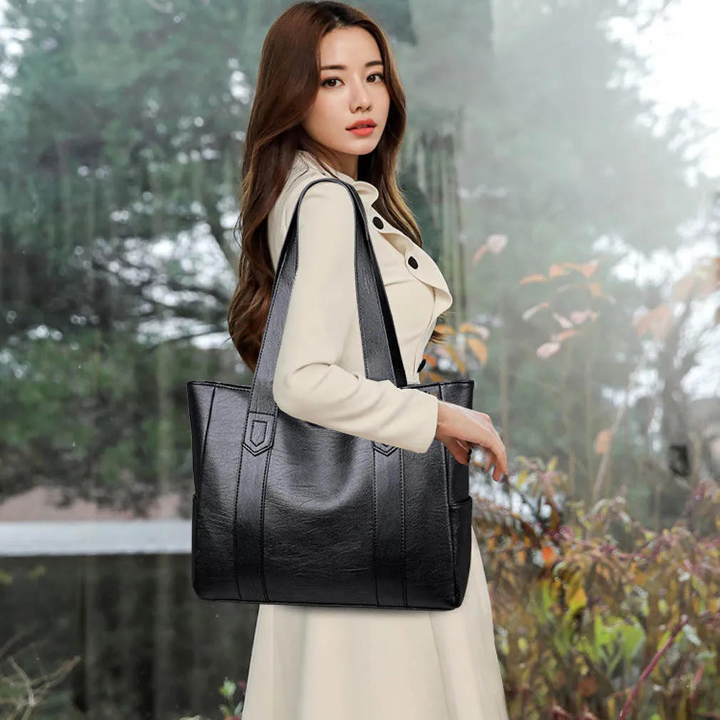 Leather Handbags Big Women Bag High Quality Casual Female Bags Ladies Luxury Designer Large Capacity Multifunction Shoulder Bag
Leather Handbags Big Women Bag High Quality Casual Female Bags Ladies Luxury Designer Large Capacity Multifunction Shoulder Bag