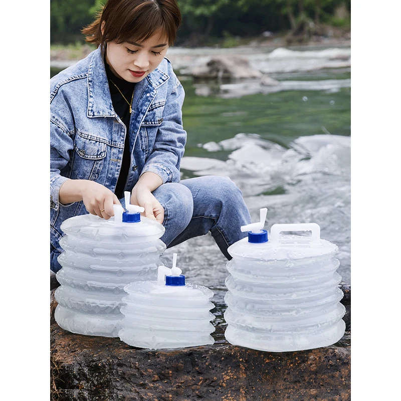 Camping Supplies Canister Folding Bucket Collapsible Water Bag Container Bottle Tank With Tap Tourism Hiking Outdoor Tourism
Camping Supplies Canister Folding Bucket Collapsible Water Bag Container Bottle Tank With Tap Tourism Hiking Outdoor Tourism