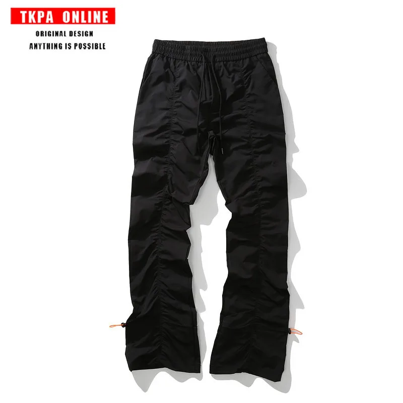 2021 High Street Vibe Style Slightly Flared Pleated Pants American Fashion Drawstring Design Casual Pants Fashionable Trousers
2021 High Street Vibe Style Slightly Flared Pleated Pants American Fashion Drawstring Design Casual Pants Fashionable Trousers