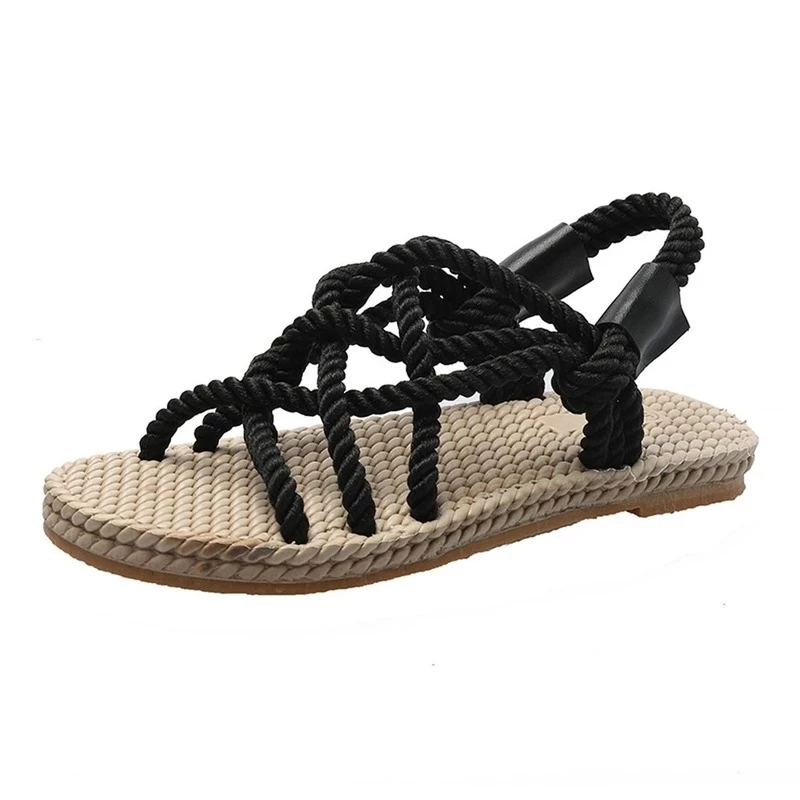 Sandals Woman Shoes Braided Rope With Traditional Casual Style Simple Creativity Fashion Beach Sandals Women Sandals Summer Shoe
Sandals Woman Shoes Braided Rope With Traditional Casual Style Simple Creativity Fashion Beach Sandals Women Sandals Summer Shoe