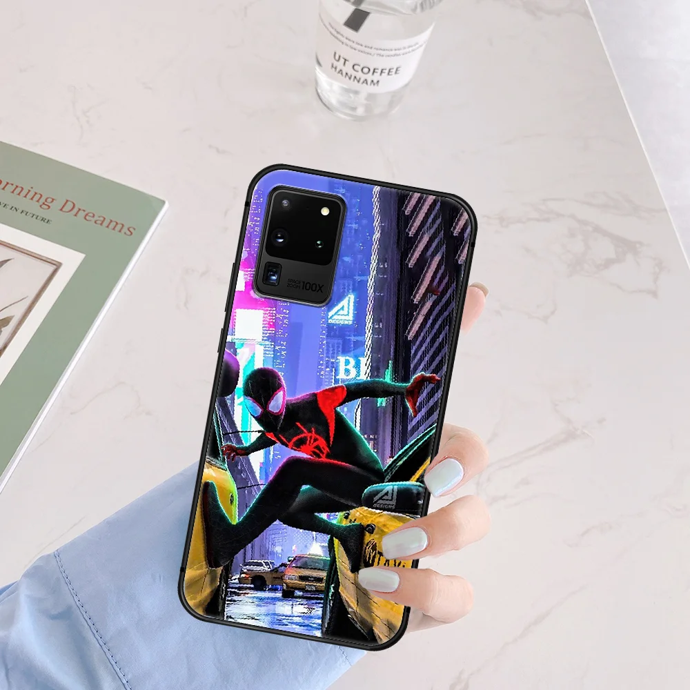 Super Hero Spiders-Man Phone Case Cover Hull For Samsung Galaxy S 6 7 8 9 10 e 20 Edge Uitra Note 8 9 10 Plus black Etui Pretty
Super Hero Spiders-Man Phone Case Cover Hull For Samsung Galaxy S 6 7 8 9 10 e 20 Edge Uitra Note 8 9 10 Plus black Etui Pretty