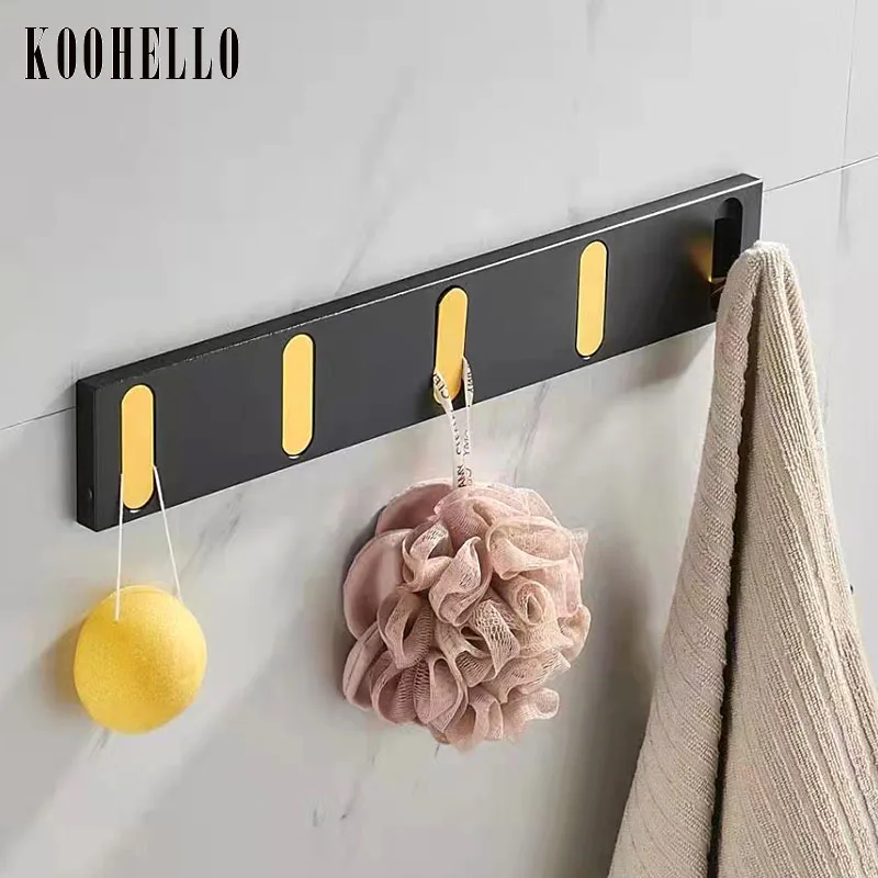 Folding Robe Hook Aluminum 1-5 Towel Hanger Hidden Hooks Wall Mounted Black Golden Key Clothes Hooks for Kitchen Bedroom Hallway
Folding Robe Hook Aluminum 1-5 Towel Hanger Hidden Hooks Wall Mounted Black Golden Key Clothes Hooks for Kitchen Bedroom Hallway