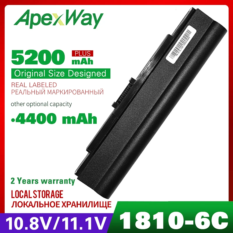 4400mAh laptop battery for Acer aspire One 752-232w 521 Timeline AS1410 1810 1410 1810T 1810 TZ 8172Series
4400mAh laptop battery for Acer aspire One 752-232w 521 Timeline AS1410 1810 1410 1810T 1810 TZ 8172Series