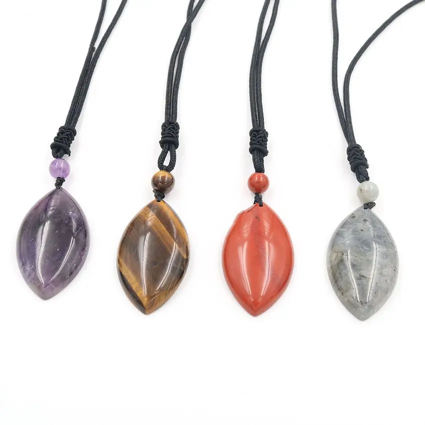 Natural Stone Pendant Chain Healing Jewelry Shell Necklace Amethysts Quartz Men's and Women's Fashion Jewelry Gift for Gril
Natural Stone Pendant Chain Healing Jewelry Shell Necklace Amethysts Quartz Men's and Women's Fashion Jewelry Gift for Gril