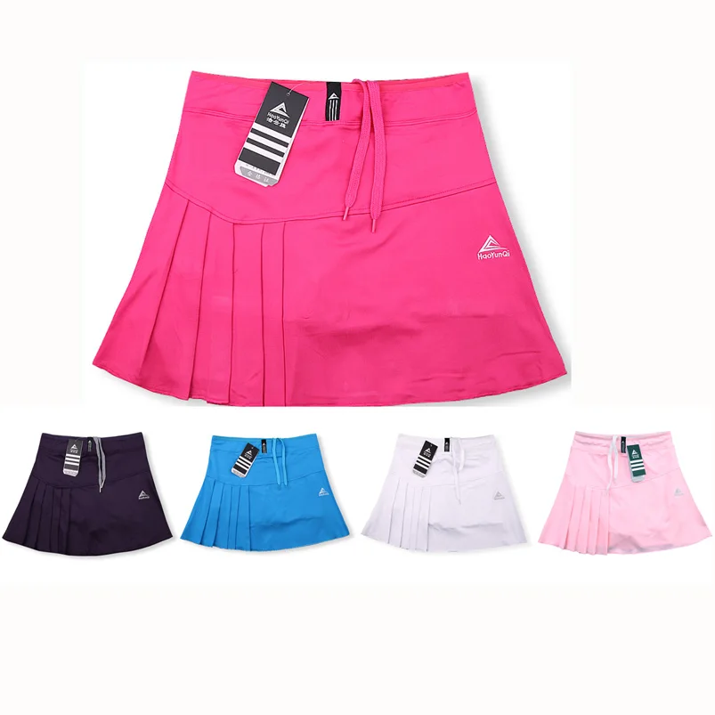 New Tennis Skort Skirts Ladies Running Sports Skirt with Pocket and Safety Shorts Solid Color , badminton skirt , tennis skort
New Tennis Skort Skirts Ladies Running Sports Skirt with Pocket and Safety Shorts Solid Color , badminton skirt , tennis skort