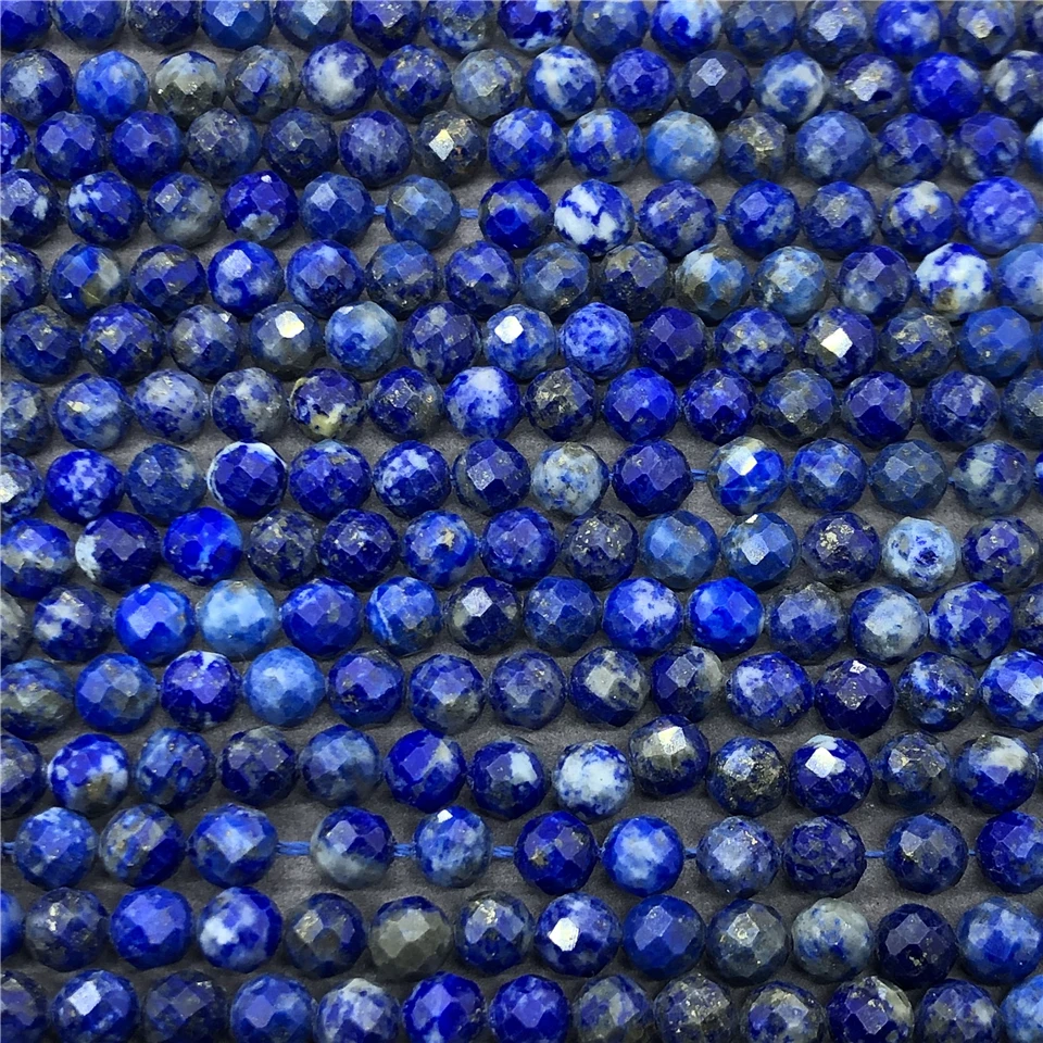 Lapis Lazuli Small Bead Natural Stone Faceted Cut Shining
Lapis Lazuli Small Bead Natural Stone Faceted Cut Shining