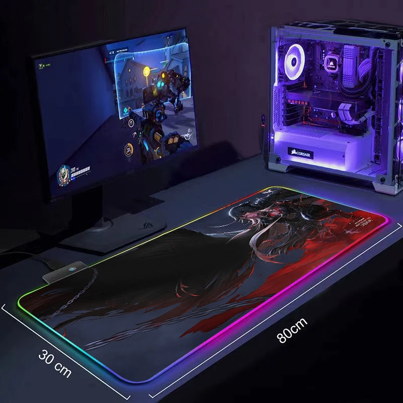 Dungeon Fighter Online Gaming Mouse Pad Large Anime Mousepad RGB Computer Mouse Pad Mause Pad LED Backlit Mat Keyboard Desk Mat 
Dungeon Fighter Online Gaming Mouse Pad Large Anime Mousepad RGB Computer Mouse Pad Mause Pad LED Backlit Mat Keyboard Desk Mat