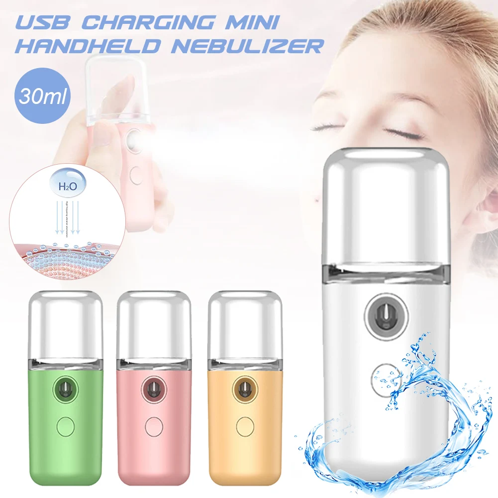 Hot Sell Mini Handheld Face Humidifier 30ml Usb Capacity Facial Charging Vapor Spray Portable Mist Diffuser Water for Summer
Hot Sell Mini Handheld Face Humidifier 30ml Usb Capacity Facial Charging Vapor Spray Portable Mist Diffuser Water for Summer