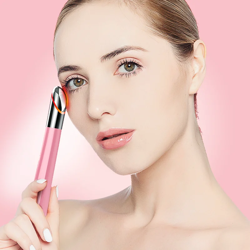 Led Eye Skin Massage Pen Hot Compress Vibrate Smooth Skin lmprove Dark Circles Eye bag Remove Ion Massager Lift Red Blue Pen
Led Eye Skin Massage Pen Hot Compress Vibrate Smooth Skin lmprove Dark Circles Eye bag Remove Ion Massager Lift Red Blue Pen