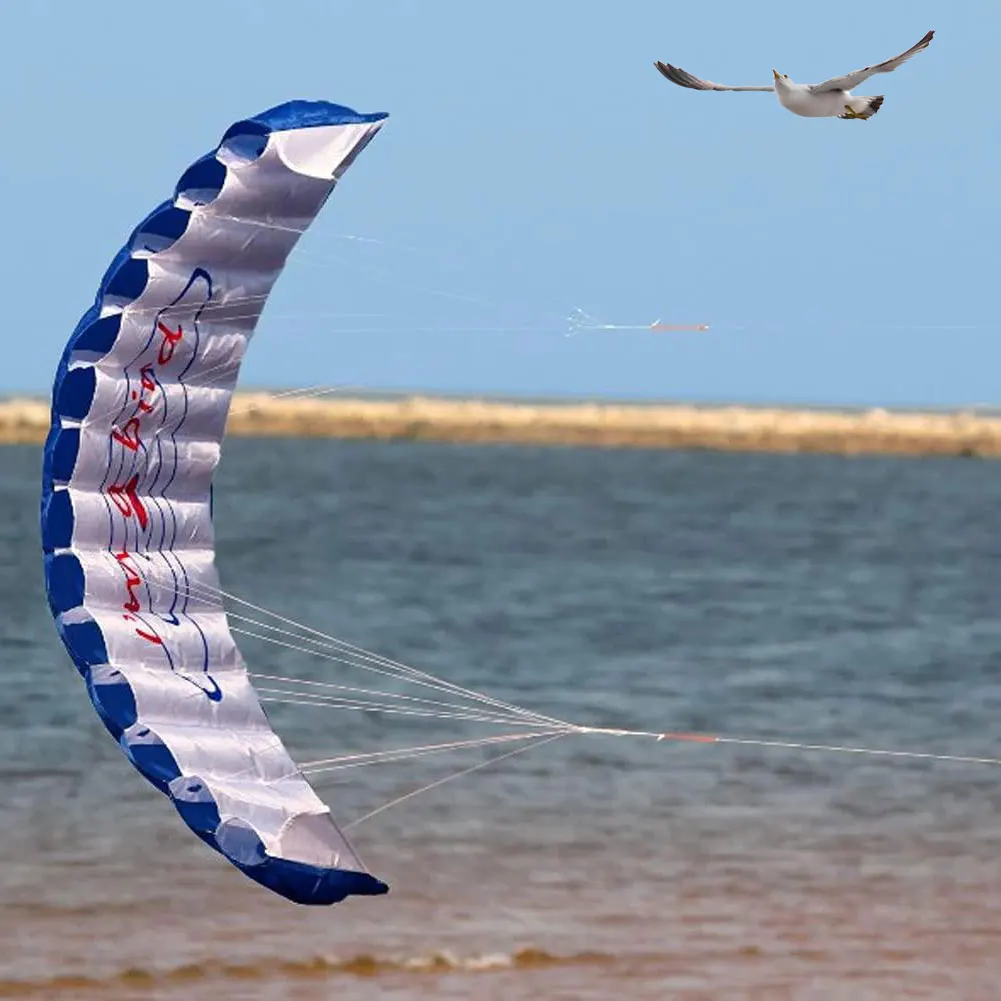 High Quality 1.4m Dual Line 3 Colors Parafoil Parachute Sports Beach Kite Easy To Fly Surfing Parachute Beach Kite For Adults
High Quality 1.4m Dual Line 3 Colors Parafoil Parachute Sports Beach Kite Easy To Fly Surfing Parachute Beach Kite For Adults