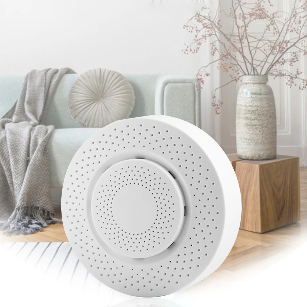 Датчик углекислого газа, формальдегида, температуры и влажности, Wi-Fi 
Датчик углекислого газа, формальдегида, температуры и влажности, Wi-Fi