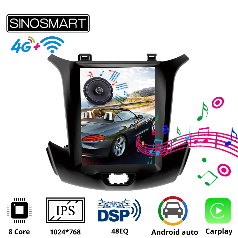 Sinosmart Tesla Style Car GPS Navigation Player Radio for Chevrolet Lacetti Cruze Android Daewoo 2015-2018 IPS Screen
Sinosmart Tesla Style Car GPS Navigation Player Radio for Chevrolet Lacetti Cruze Android Daewoo 2015-2018 IPS Screen