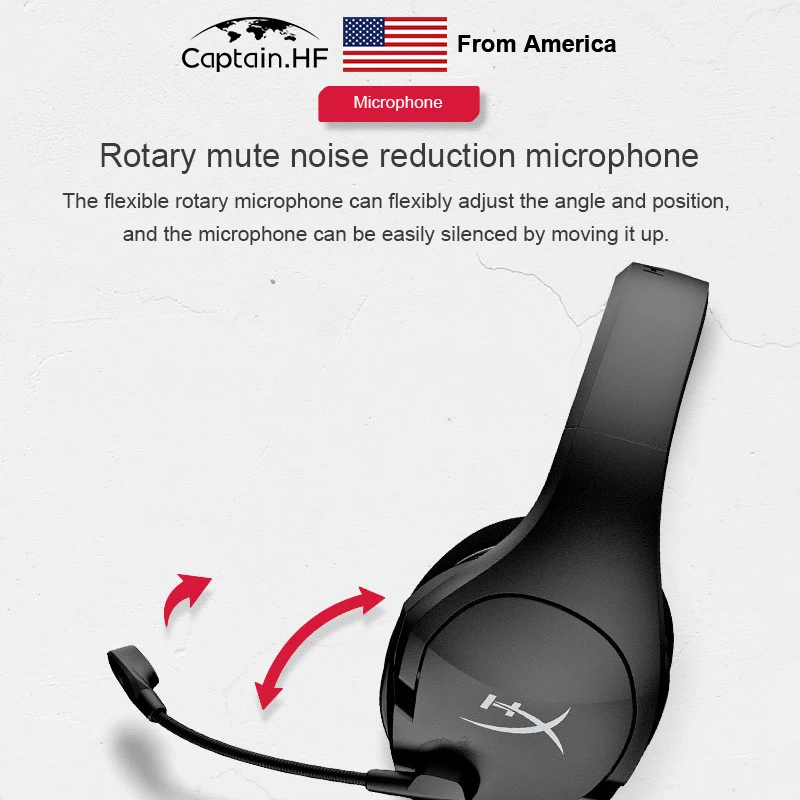 HyperX Cloud Stinger Gaming Headphones Memory Foam, Noise-Cancellation Microphone, for PC, Xbox One, PS4, Nintendo Switch
HyperX Cloud Stinger Gaming Headphones Memory Foam, Noise-Cancellation Microphone, for PC, Xbox One, PS4, Nintendo Switch