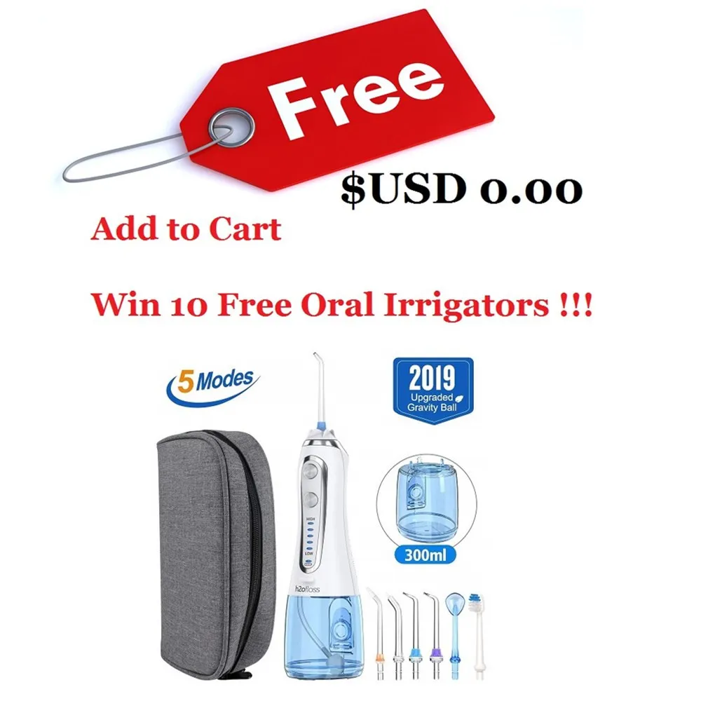 Free Surprise Gift,Add to Shopping Cart,Make Orders And Make Payment On 2021 29th Mar.-2th Apr.Win 10 Piece Free Oral Irrigators
Free Surprise Gift,Add to Shopping Cart,Make Orders And Make Payment On 2021 29th Mar.-2th Apr.Win 10 Piece Free Oral Irrigators