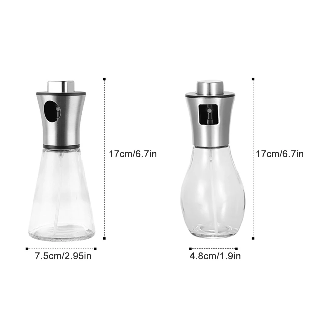 200ml Atomizer Spray Bottle For Oil Olive Vinegar Dispenser Seasoning Baking Cooking BBQ Oil Sprayer Kitchen Tools Accessories
200ml Atomizer Spray Bottle For Oil Olive Vinegar Dispenser Seasoning Baking Cooking BBQ Oil Sprayer Kitchen Tools Accessories