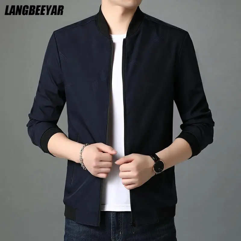 New Brand Casual Fashion Autumn Baseball Collar Mens Coat Jacket Fashion Plaid Windbreaker High Quality Plain Mens Clothing 2021
New Brand Casual Fashion Autumn Baseball Collar Mens Coat Jacket Fashion Plaid Windbreaker High Quality Plain Mens Clothing 2021
