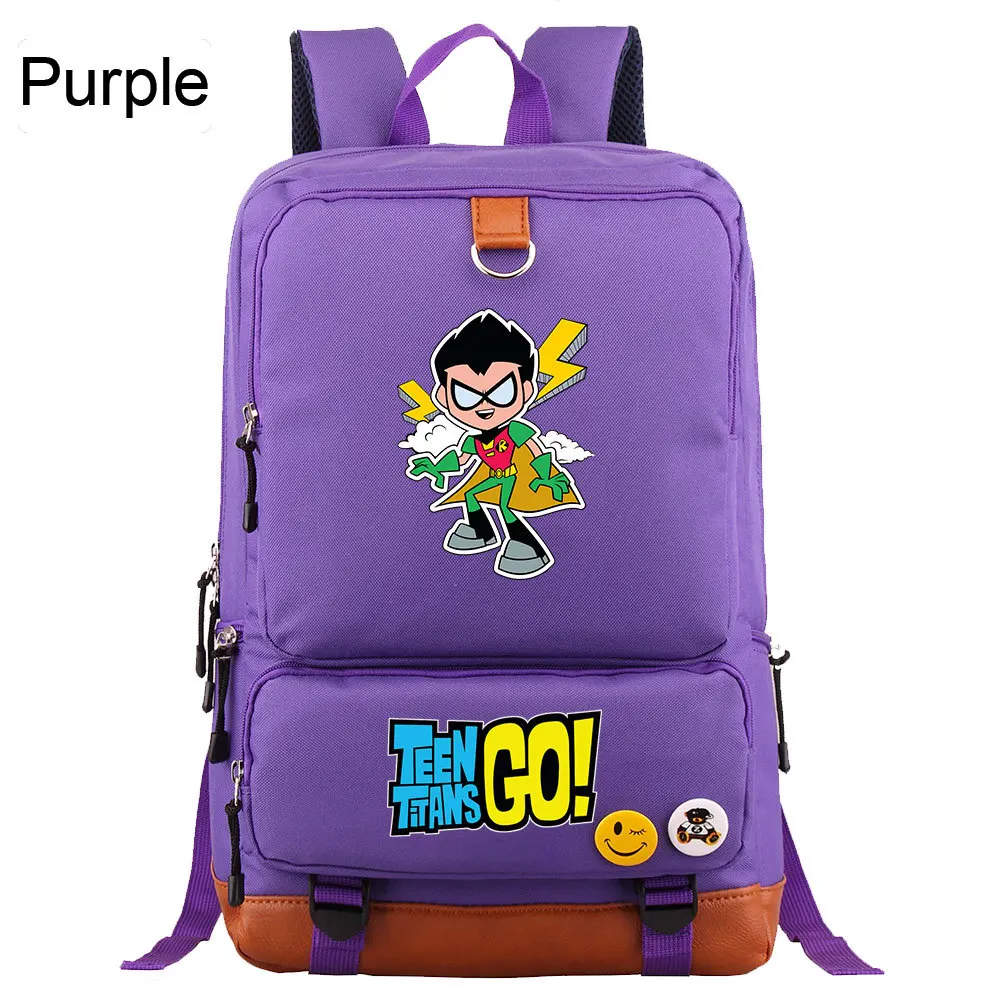 Cartoon Teen Titans Go Robin Schoolbag Travel Backpack Notebook Laptop Bag Gift for Kids Students
Cartoon Teen Titans Go Robin Schoolbag Travel Backpack Notebook Laptop Bag Gift for Kids Students