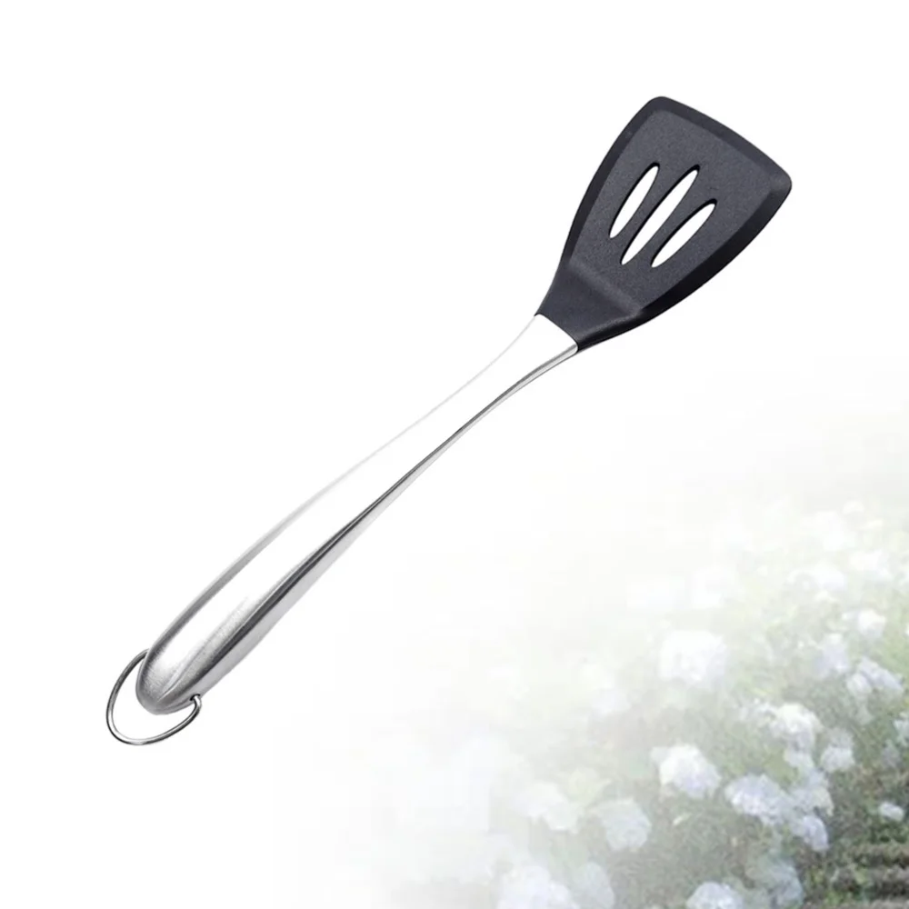 Silicone Cooking Utensil Cooking Spatula Slotted Turner Nonstick Heat Resistant Kitchen Utensil with Stainless Steel Handle Rou
Silicone Cooking Utensil Cooking Spatula Slotted Turner Nonstick Heat Resistant Kitchen Utensil with Stainless Steel Handle Rou