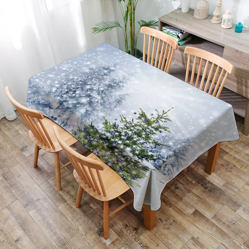 Printed household tablecloth Christmas tree pattern washable decoration household waterproof tablecloth
Printed household tablecloth Christmas tree pattern washable decoration household waterproof tablecloth