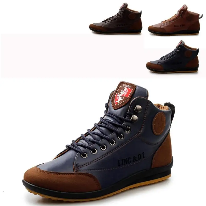 2022 new Men PU Leather Boots Autumn Winter Cotton Ankle Boots Lace Up Men Sneakers Casual Shoes Footwear Wyq154
2022 new Men PU Leather Boots Autumn Winter Cotton Ankle Boots Lace Up Men Sneakers Casual Shoes Footwear Wyq154