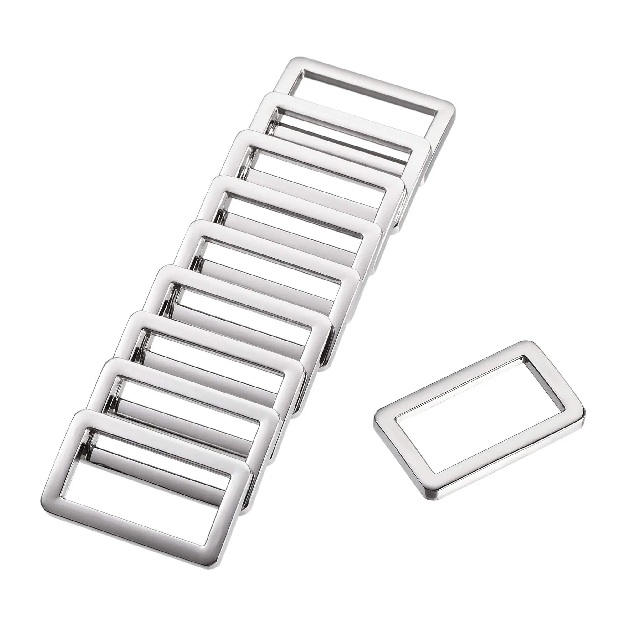Uxcell Metal Rectangle Ring Buckles 25.7x12.5mm for Bags Belts DIY Silver Tone 20pcs
Uxcell Metal Rectangle Ring Buckles 25.7x12.5mm for Bags Belts DIY Silver Tone 20pcs