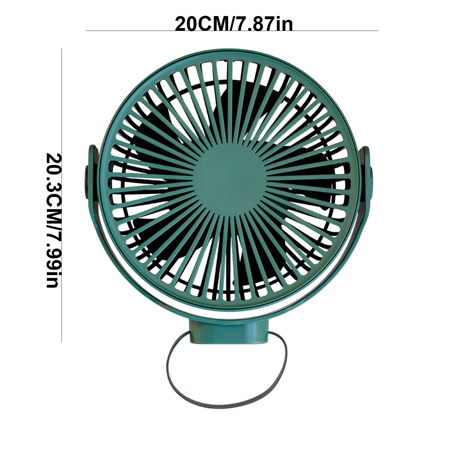 Portable Cooling Usb Desktop Fan 4 Speed Personal With 360 Rotation Adjustable Angle For Office Household Traveling#dg4