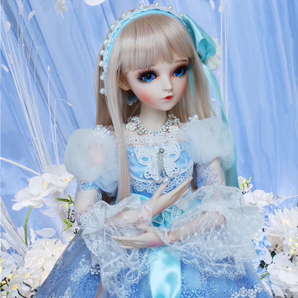 Фото 60 см SD куклы BJD кукла с дворцовым стилем 18 шаров шарнирные для подарка на Новый год