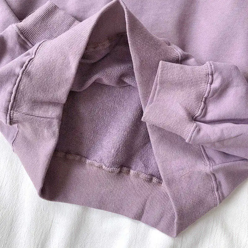 98% Cotton Soft Women Rib Hoodie O Neck Sweatshirts Teenage Loose Pullovers Top Quality Sprot Jerseys Spring Fall Thin Clothing
98% Cotton Soft Women Rib Hoodie O Neck Sweatshirts Teenage Loose Pullovers Top Quality Sprot Jerseys Spring Fall Thin Clothing