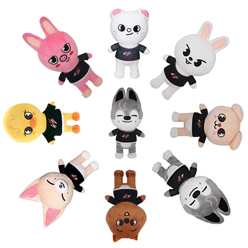 New Skzoo Plush Toys 20cm Cartoon Stray Kids Stuffed Animal Plushies Doll Bbokari Leebit Wolf Chan Puppym Kids Adults Fans Gift
New Skzoo Plush Toys 20cm Cartoon Stray Kids Stuffed Animal Plushies Doll Bbokari Leebit Wolf Chan Puppym Kids Adults Fans Gift