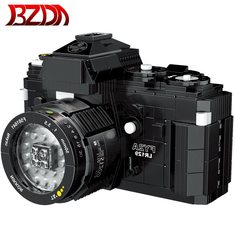 A 2020 New Digital Camera Toy Building Blocks FY2A SLR Camera Bricks Model Creative Toys Kids Christmas Gifts 627 Pcs
A 2020 New Digital Camera Toy Building Blocks FY2A SLR Camera Bricks Model Creative Toys Kids Christmas Gifts 627 Pcs