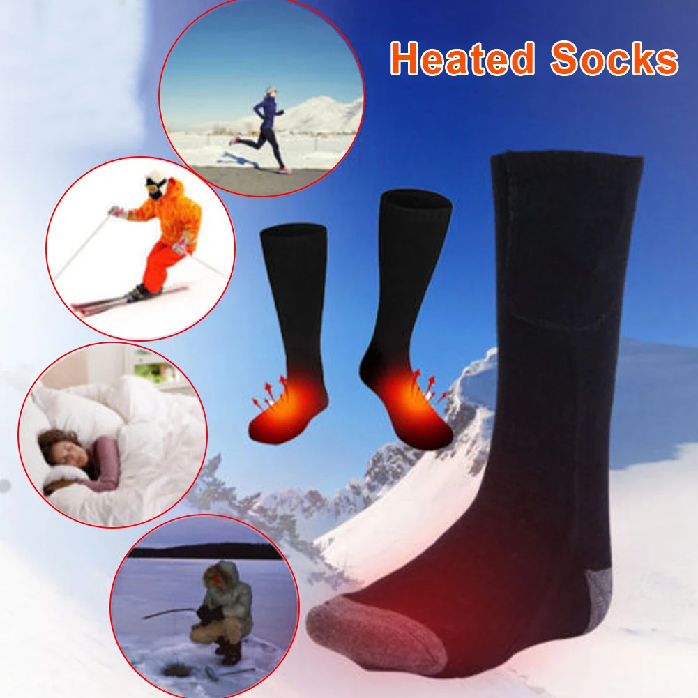 Rechargeable Heating Socks Outdoor Mountaineering Ski Sports Warm Socks Sweat-absorbent Breathable Hunting Ice Fishing Cycling
Rechargeable Heating Socks Outdoor Mountaineering Ski Sports Warm Socks Sweat-absorbent Breathable Hunting Ice Fishing Cycling